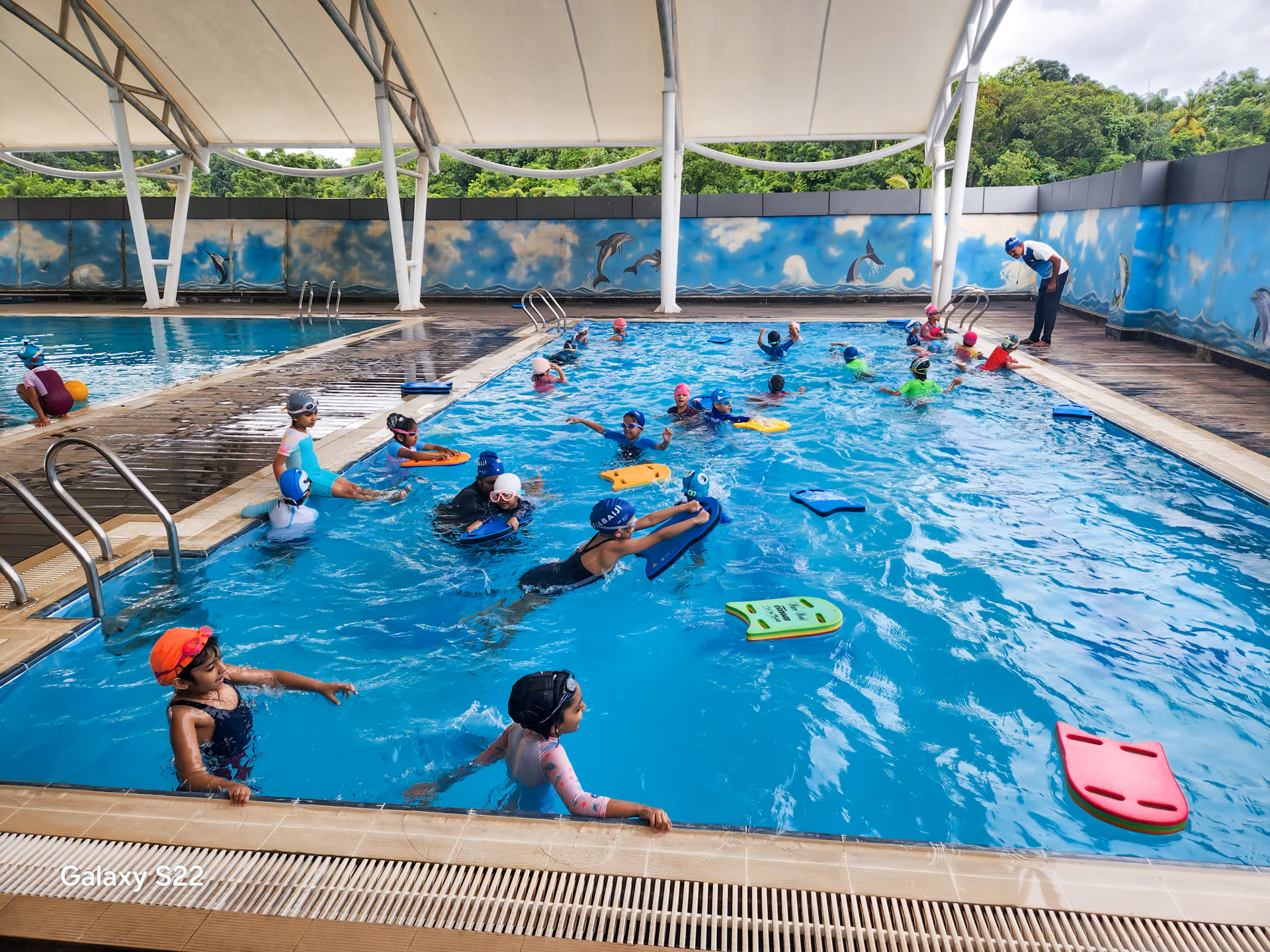 The swimming pool featured by GEMS Modern Academy